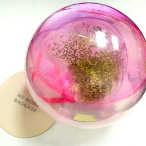 Macy's Exclusive Glitter Cooling Beauty‎ Ornament No More Baggage Eye Pads NWT